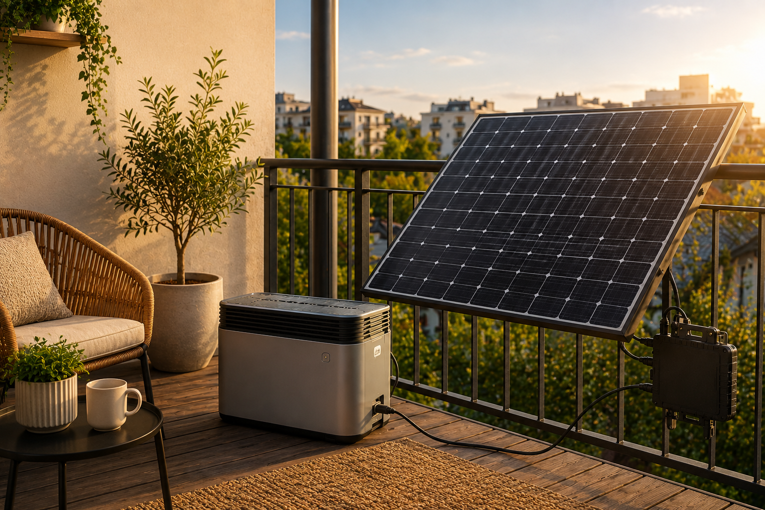 Wie viel Batteriespeicherkapazität benötigen Sie für ein 600-W- oder 800-W-Balkon-Kraftwerk?