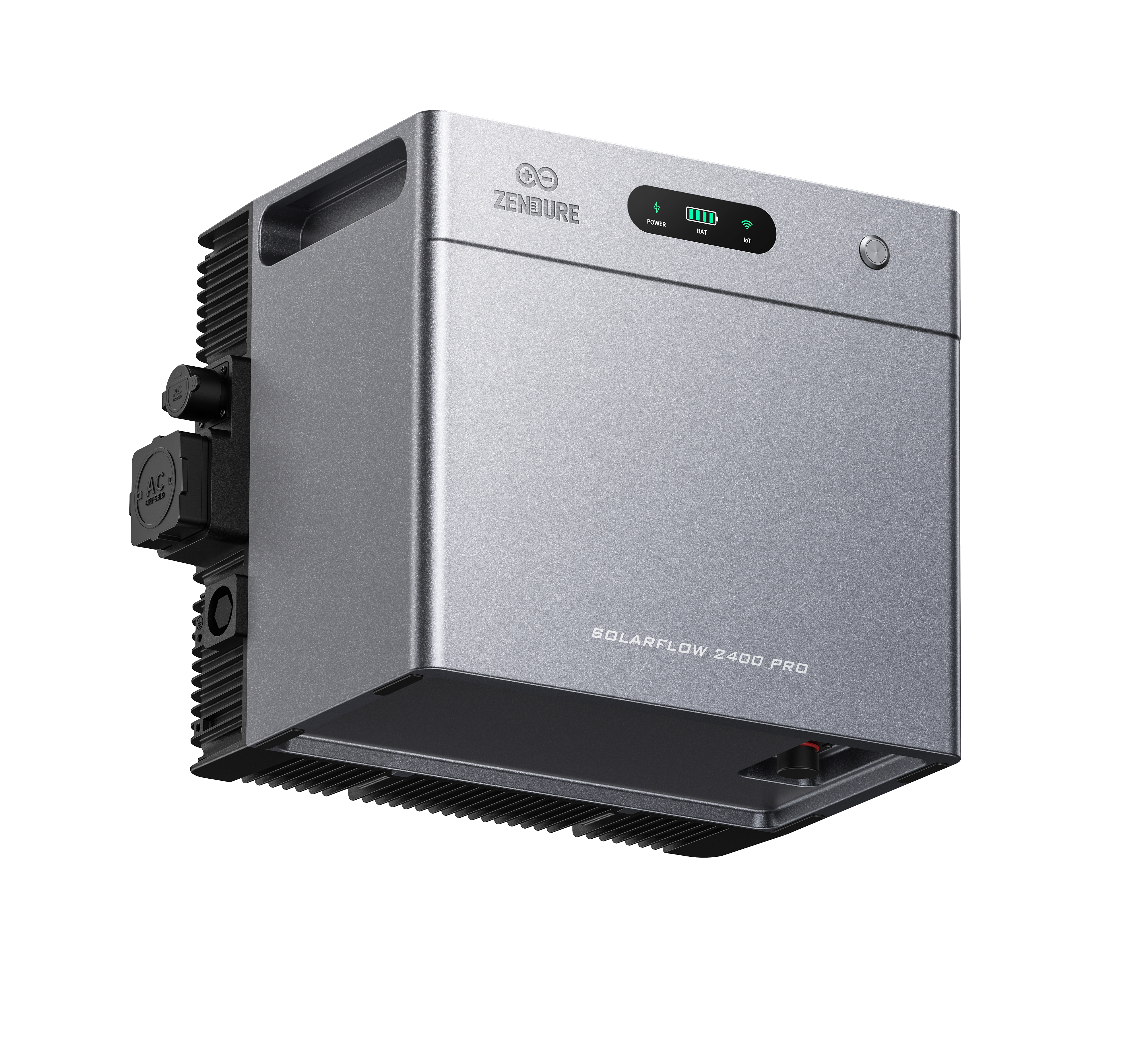 Zendure SolarFlow 2400 Pro | Balkonkraftwerk Speichersystem | 2,4kWh LiFePO4 | 2400W AC Ausgang